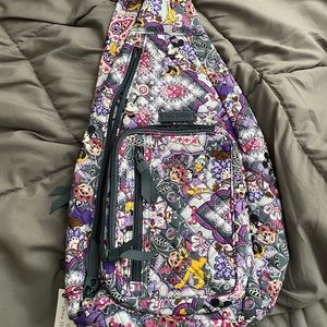 Vera Bradley Disney Sling Backpack Sweet Treats